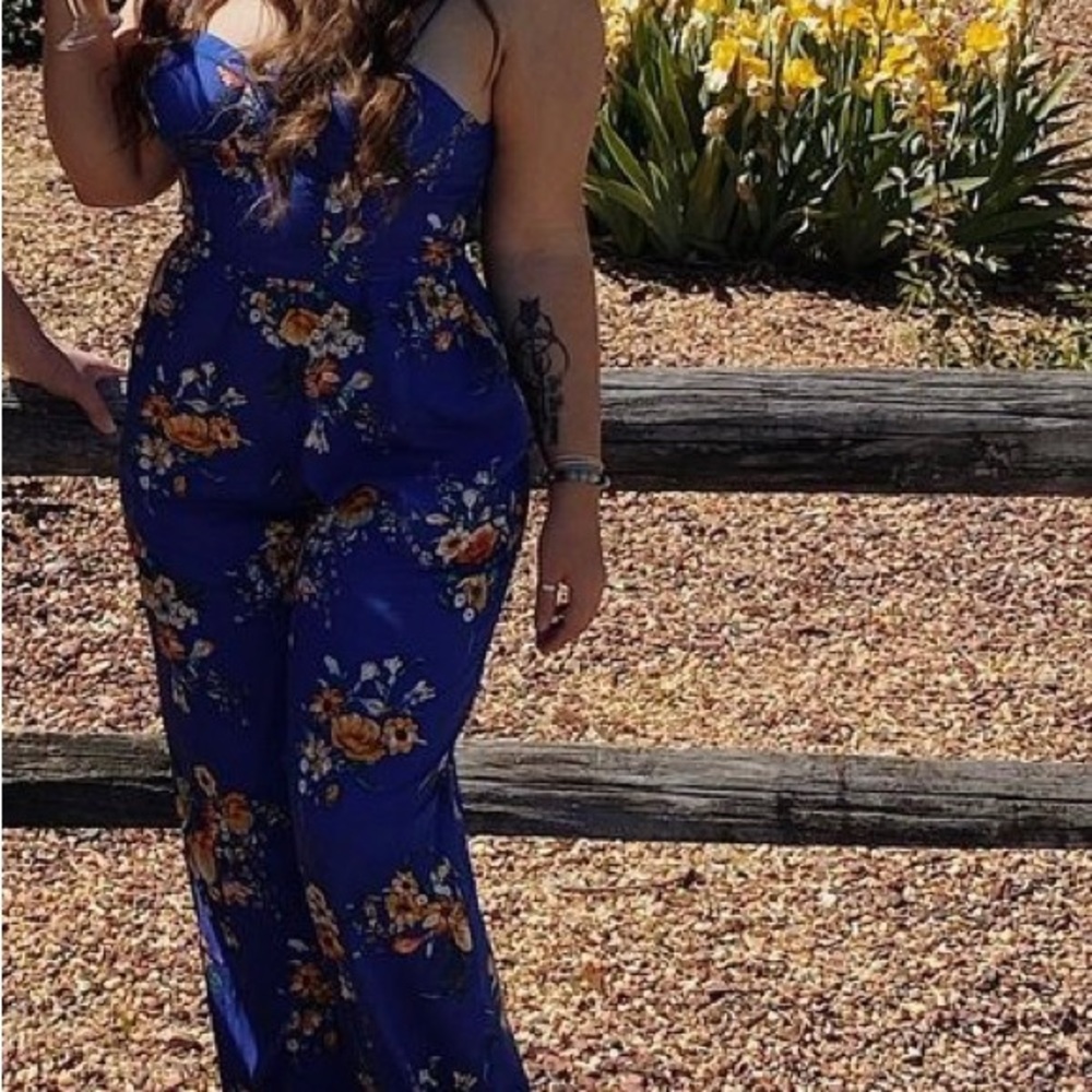 Floral Jumpsuit